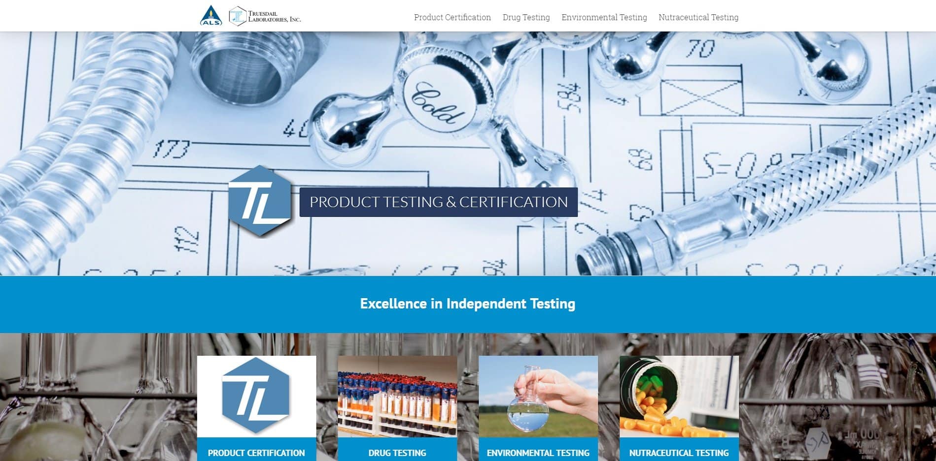 Labratory Web Design Orange County