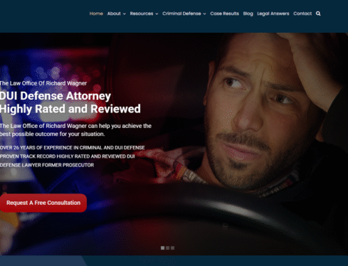 Orange County CA DUI Law Firm Web Design