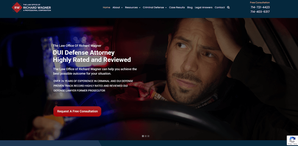 Orange County DUI Lawyer Richard Wagner